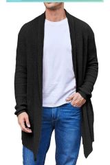 Stayles Erkek Triko Hırka Siyah - M