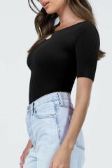Penny Bisiklet Yaka Triko T-shirt