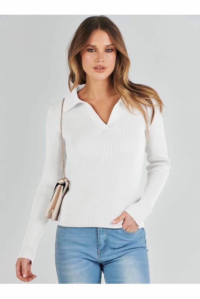 Penny Polo Yaka Triko Sweater