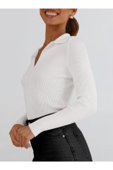 Penny Polo Yaka Triko Sweater