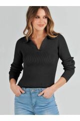 Penny Polo Yaka Triko Sweater