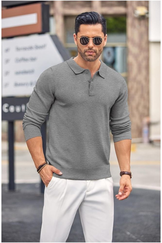 Maicon Polo Yaka Erkek Triko Sweater