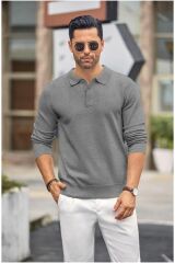 Maicon Polo Yaka Erkek Triko Sweater