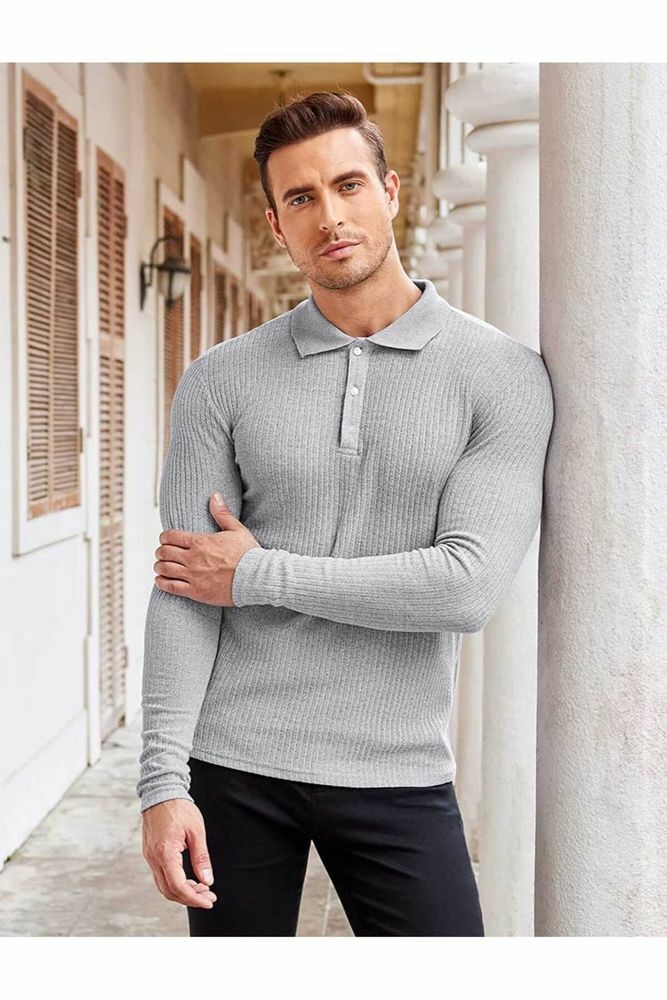 Morocco Polo Yaka Erkek Triko Sweater