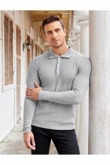Morocco Polo Yaka Erkek Triko Sweater