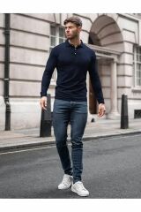 Morocco Polo Yaka Erkek Triko Sweater