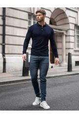 Morocco Polo Yaka Erkek Triko Sweater