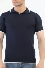 Polo Çizgili T-shirt