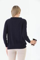 Polo Yaka Kadın Seweater