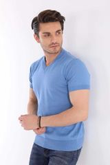 V Yaka Triko T-shirt