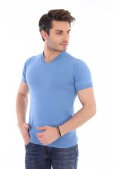 V Yaka Triko T-shirt