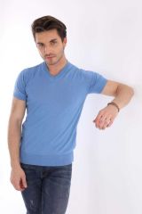 V Yaka Triko T-shirt