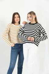 Angora Çizgili Kazak