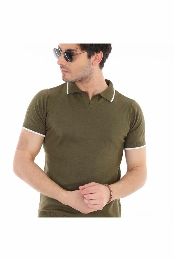 Polo Yaka Çizgili