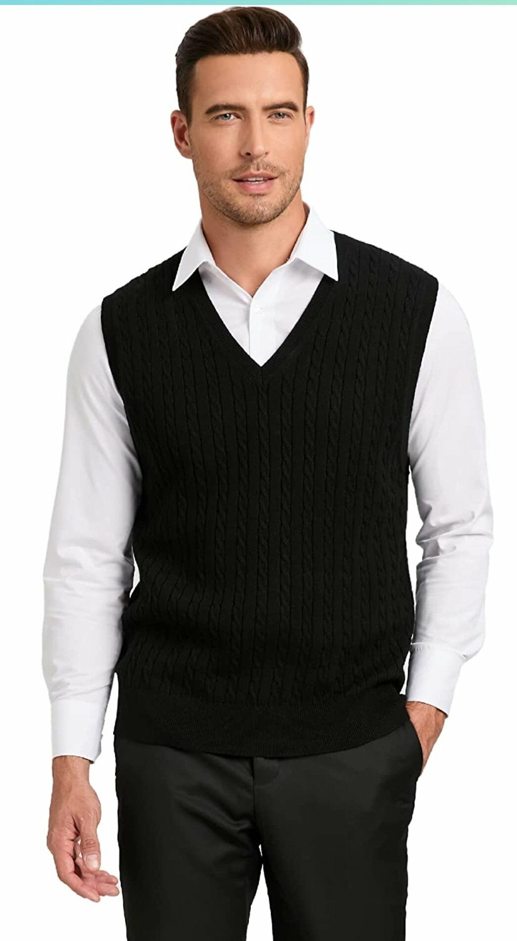 Çizgili Beyaz - S Siyah - 3XL
