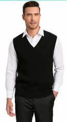 Çizgili Beyaz - S Siyah - 3XL