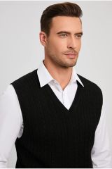 Çizgili Beyaz - S Siyah - 3XL