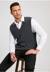 Çizgili Beyaz - S gri - 3XL