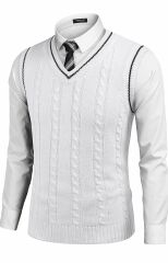 Çizgili Beyaz - S beyaz çizgili - 3XL