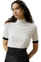 Mina Bisiklet Yaka Triko T-shirt