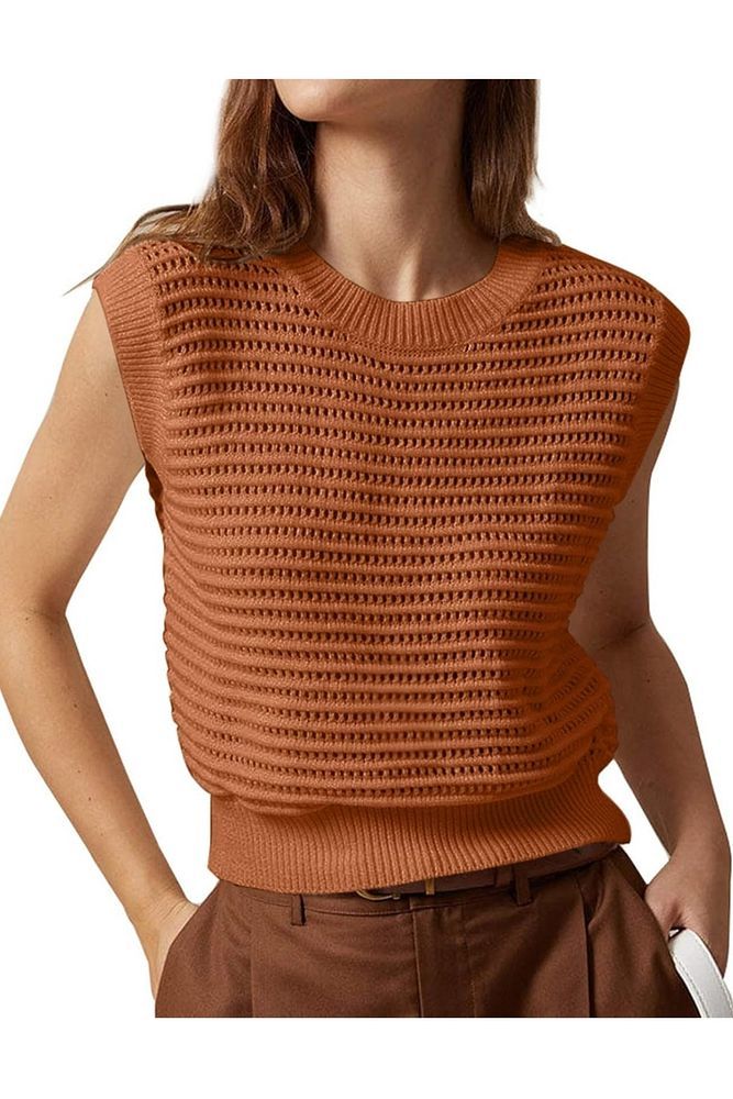 Crochet Bisiklet Yaka Triko T-shirt