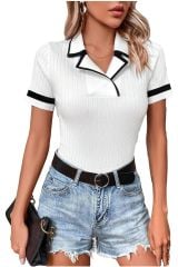 Maximoon Polo Yaka Triko T-shirt