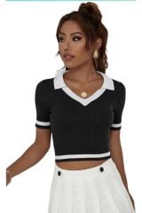 Sophy Polo Yaka Triko T-shirt