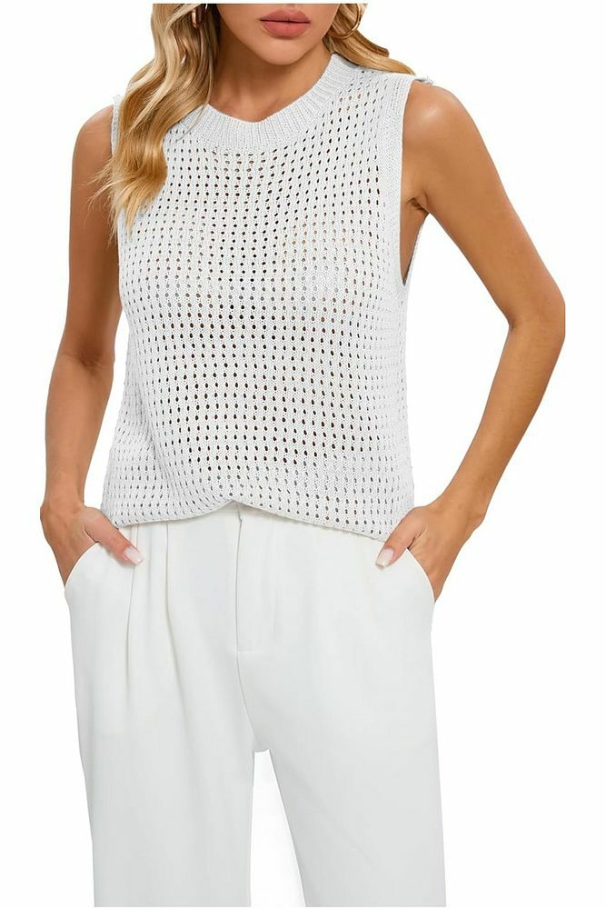 Crochet Bisiklet Yaka Triko T-shirt